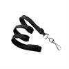 Lanyard 10mm black with swivelhook & break-away