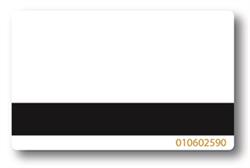 RFID card 125KHz CP with Hico magnetstribe and lasergraveret yellowt nummer