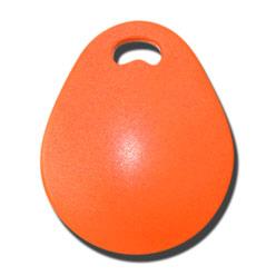 RFID TAG Mifare 1k (NXP S50) Model 4 - orange, 13.56 MHz - Salto formateret