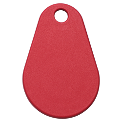 RFID TAG Mifare 1K -  red - Model 6 - Overmolded, 13.56 MHz