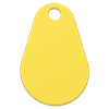 RFID TAG Mifare 1K -  yellow - Model 6 - Overmolded, 13.56 MHz