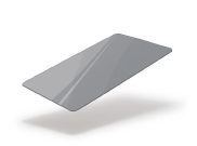 PVC card - silver