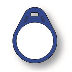 RFID TAG Mifare 1K Model 2 - blue, 13.56 MHz