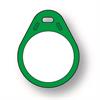 RFID TAG Mifare 1K Model 2 - green, 13.56 MHz