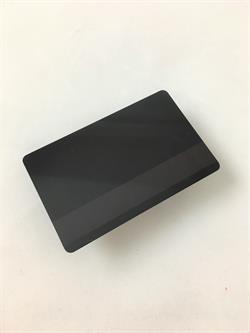 PVC card - black with Magnetstibe