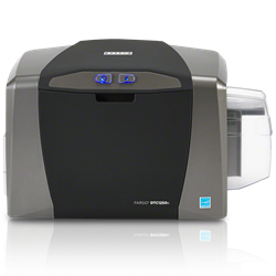 Fargo DTC1250e ID-card printer (single sided)