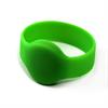 Silikone armbånd with RFID Mifare 1k (Small/barn 55mm) green