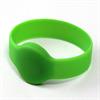 Silikone armbånd with RFID Mifare 1k (withiuwith voksen 65mm) green