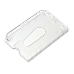 Card holder with thumb hole (H) frosted
