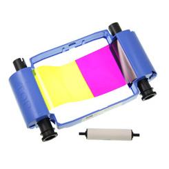 YMCKOi ribbon with 5 paneler for Zebra P210i cardprinter