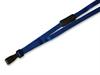 Lanyard 10mm blue with plasthook and breakaway