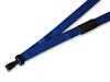 Lanyard 16mm blue with plasthook and breakaway