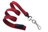 Lanyard 10mm red with swivelhook and breakaway