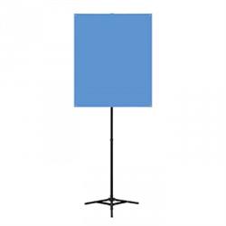 light blue baggrund inkl stativ